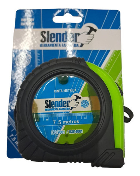 Cinta Métrica Slender Ergono. C/freno 7.5m X 1puLG.(cm/puLG) 0 Cinta Métrica Slender Ergono. C/freno 7.5m X 1puLG.(cm/puLG) 0