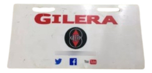 Tapa Patente Gilera Publicitario 0