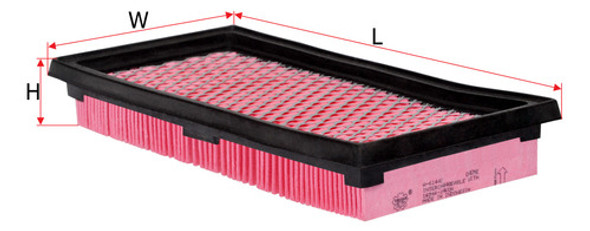 Filtro Aire Nissan March - 1.6 16v 2011 Al 2013 0