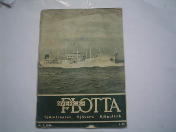Flotta Sveriges 1956 Armada Sueca Royal Navy Barco Buque 0