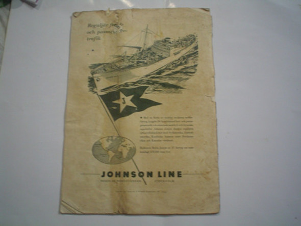 Flotta Sveriges 1956 Armada Sueca Royal Navy Barco Buque 1