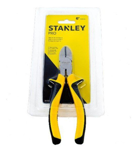 Pinza Alicate Corte Diagonal Stanley Pro 84054 6'' G P 0