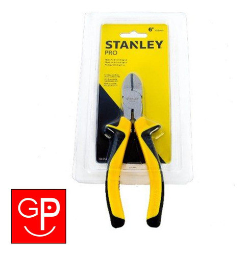 Pinza Alicate Corte Diagonal Stanley Pro 84054 6'' G P 1