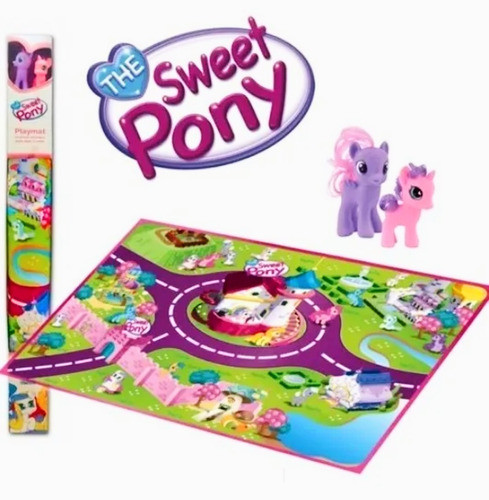 Alfombra De Juego Playmat The Sweet Pony Ditoys Original 0