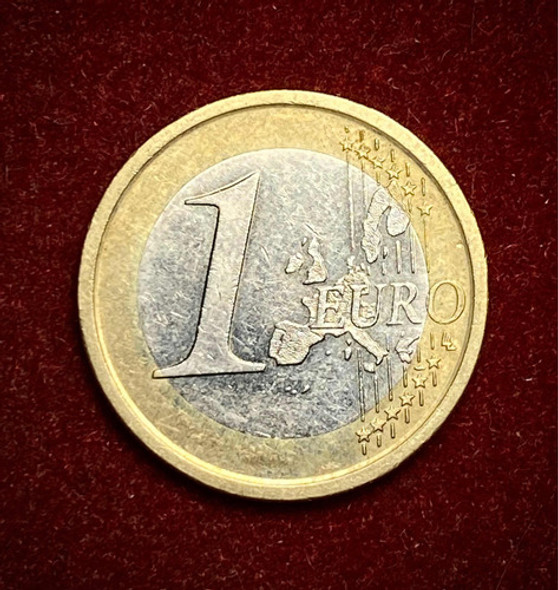 Moneda 1 Euro España 2000 Km 1046 Juan Carlos 1 Bimetalica 1