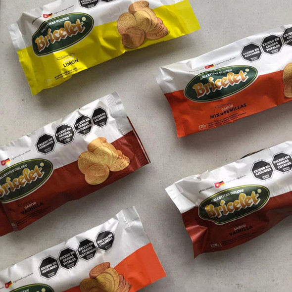 Bricelet Galletitas Dulces Artesenales Vainilla 220g 1 Bricelet Galletitas Dulces Artesenales Vainilla 220g 1