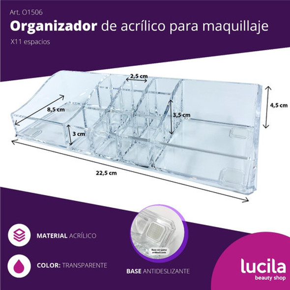 Organizador De Acrílico Para Maquillaje Cosméticos O1094 1