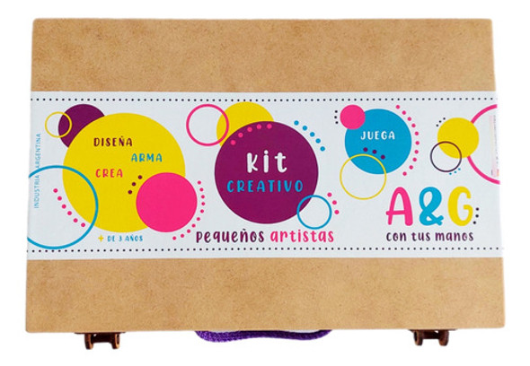 Kit De Arte Niños Valija Grande Manualidades 0