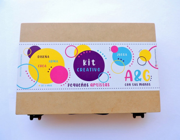 Kit De Arte Niños Valija Grande Manualidades 1