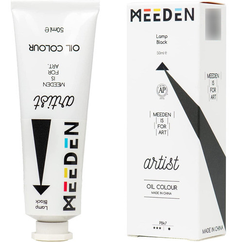 Oleo Profesional Extrafino 50ml Lamp Black Negro Pbk2 0