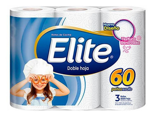 Pack X 48 Unid. Rollo Cocina  Textura 3x60 Un Elite Pro 0