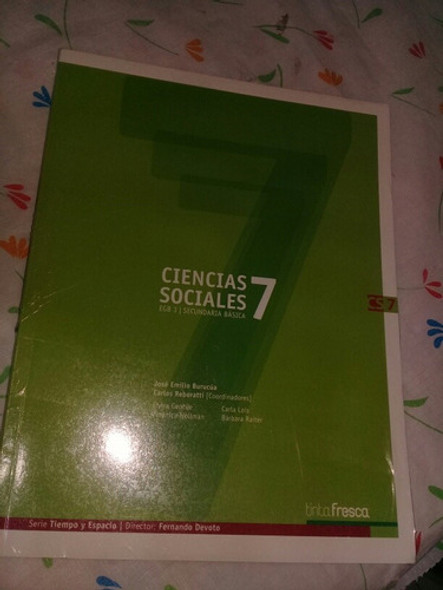 Libro Ciencias Sociales 7 Tinta Fresca 0