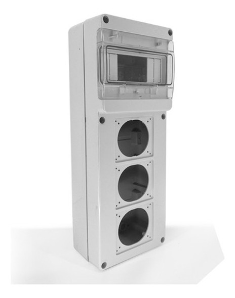 Tablero 8  Mod Din Apto Toma Scame Conextube Electro Medina 0