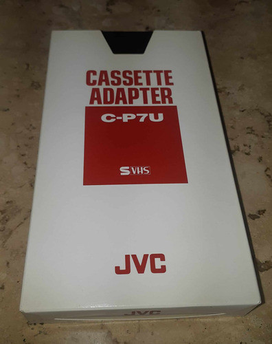 Adaptador Fita Cassette C-p7u Jvc (impecável) 0