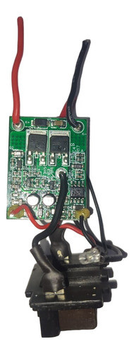 Placa De Control Y Conector  Einhell Te-cd 18/2 Li (41que83) 0