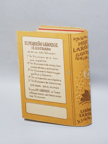Antigua Tarjeta Publicitaria Pequeño Larousse 1937 Mag 57908 1