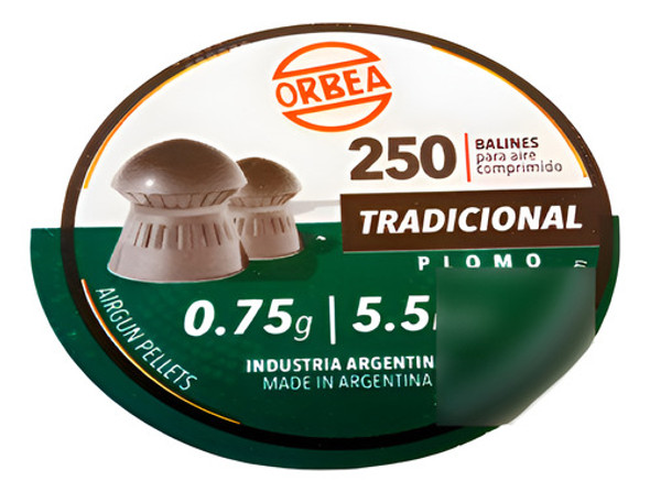 Balines Orbea Copta Calibre 5.5 Cajax 250 Excelente Calidad 0 Balines Orbea Copta Calibre 5.5 Cajax 250 Excelente Calidad 0