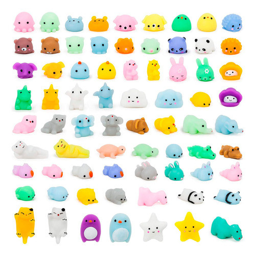 Set Cotillón N31 Sorpresitas Squishy Mochi X48 Kawaii El Rey 0