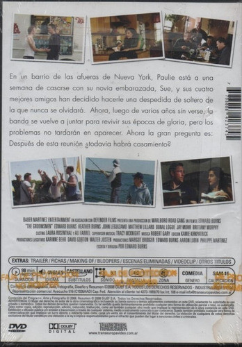 Otra!!! Despedida De Soltero - Dvd Nuevo Orig. Cerr. - Mcbmi 1