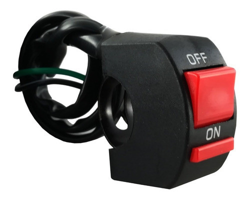 Switch Tecla 2 Puntos Interruptor Faro Moto Led Auxiliar Nsr 0