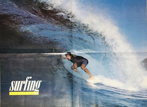 Poster Surf Charlie Kuhn, Cave Rock Barrel Surfing Magazines 0