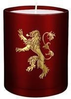 Game Of Thrones: House Lannister Large Glass Candle - Insigh 0