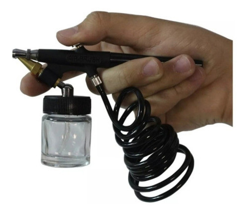 Kit Aerógrafo Duroll Manguera Conexión Soporte Vaso. Recolet 0