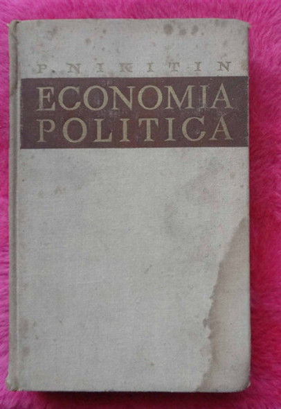 Economía Política De P. Nikitin - Editado En Urss En 1961 0
