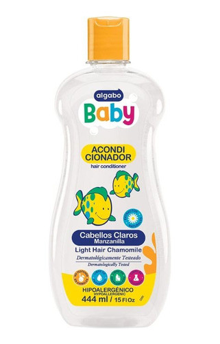 Acondicionador Algabo Bebe Cabellos Suaves 444 Ml ( Pack X 8 0