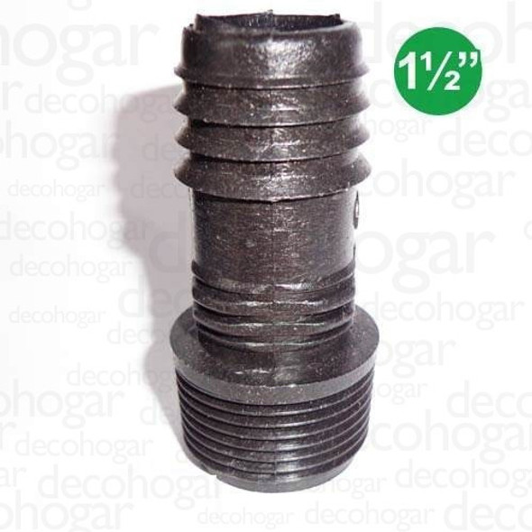 Accesorios Riego Conexiones Polietileno Espiga Rosca M 1½ 1 Accesorios Riego Conexiones Polietileno Espiga Rosca M 1½ 1
