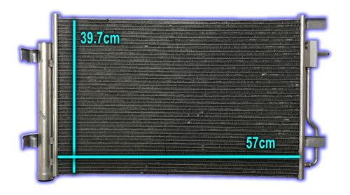 Radiador Aire Acondicionado Chevrolet Prisma Joy 1.0 1.4 Lt 0