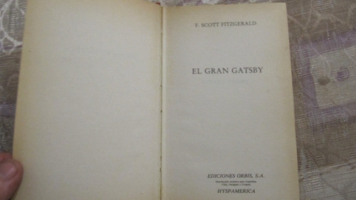 El Gran Gatsby - F. Scott Fitzgerald 1