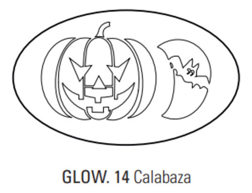 Stencils Glow Kids Maquillaje Artistico 0