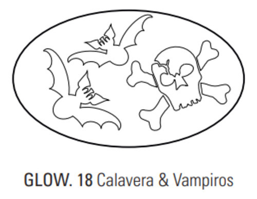 Stencils Glow Kids Maquillaje Artistico 1
