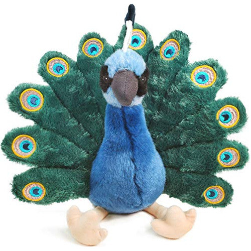 Viahart Pakhi El Pavo Real | Pájaro De Peluche De Animal De 0