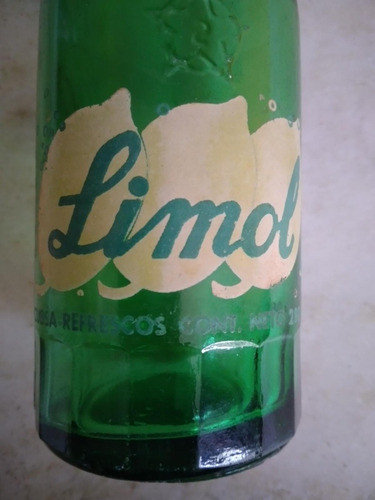 Antigua Botella Refresco Limol,de 280 Cc. 1
