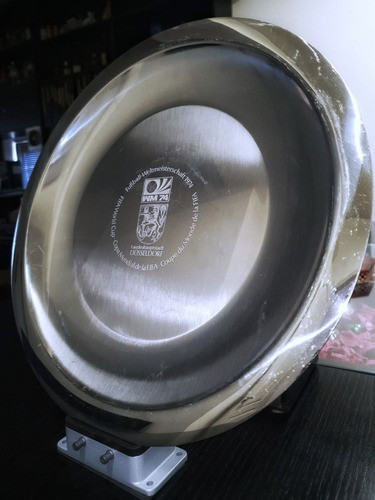Placa Conmemorativa Delegación Uruguaya Mundial Alemania 74 1