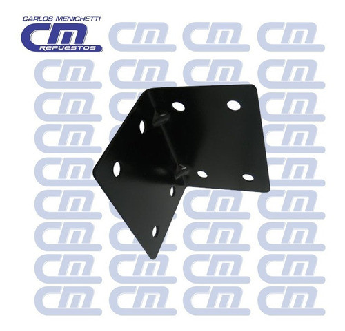 Conector Soporte Angulo Igual 90º 42x70x70mm Negro 0