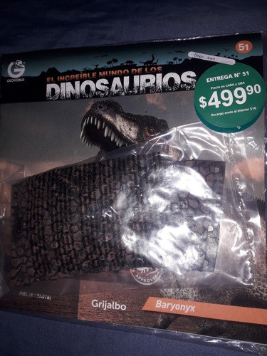 Increíble Mundo De Los Dinosaurios Flúor Nro 51 1