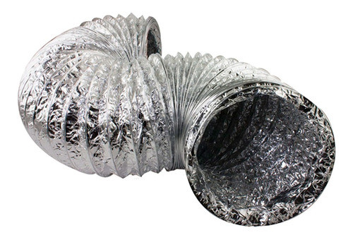 Caño Corrugado 150 Mm En Aluminio- 5 Metros 0