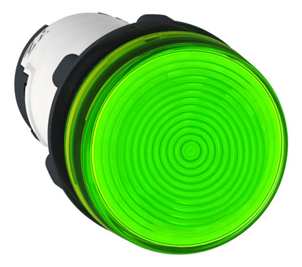Piloto Luminoso Circular 22mm 230v, Color Verde 0