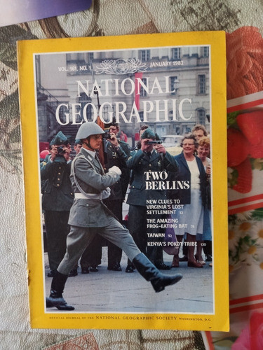 Revista Nacional Geographic Enero De 1982 0