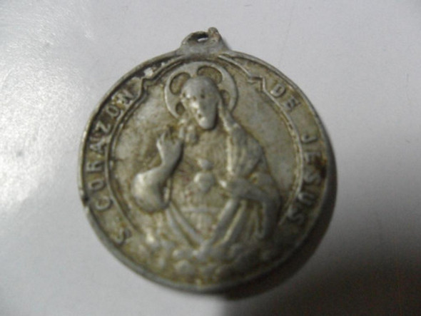 N.s. Del Huerto Sagrado Corazon De Jesus Medalla Religiosa 0