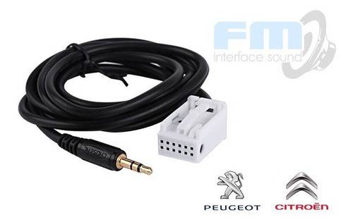 Cable Auxiliar  Stereo Original Citroen C4, C5, C4 Picasso 1