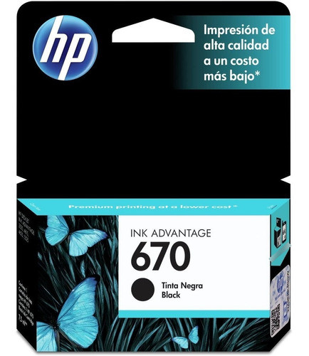 Hp Cz113al (670) Negro 3525/4615 250 Cps 0