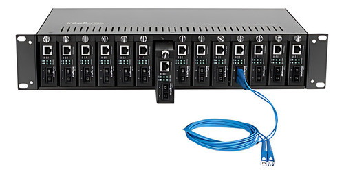 Chasis Raqueable De 14 Slots P/conver. De Midia - Kx 1400 R 0