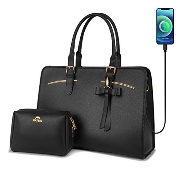 Bolso De Mano Para Computadora Portátil Para Mujeres, Maletí 0