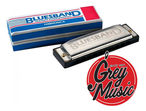 Armonica Hohner M55910xs A Blues Band En La - Grey Music 0