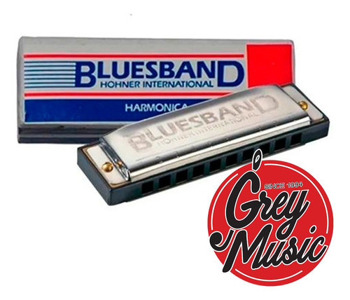 Armonica Hohner M55910xs A Blues Band En La - Grey Music 1