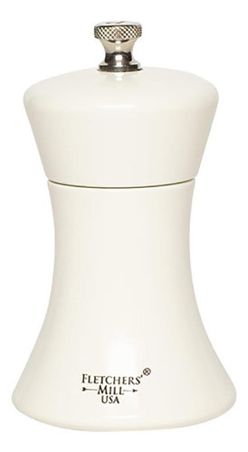 Molino De Sal Sierra Blanco Fletcher S, 10 Cm De Diámetro 0